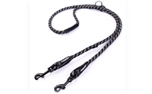 Freezack Rope Training Hundeleine (mehrfach verstellbar), schwarz