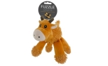 Fuzzle Giraffe mit 5 Quietschern