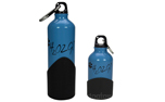 H2O2GO Wasser-Hundeflasche, blau