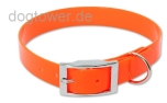 Halsband Biothane Deluxe Gold-Orange