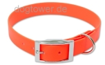 Halsband Biothane Deluxe Orange