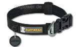 Ruffwear Nylonhalsband Hoopie, schwarz