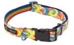 Hiro + Wolf Over the Rainbow Veganes Hundehalsband