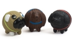 HuggleMutt Ruff-Tex Assortiment 3er Pack Finbar, Wally & Puggie