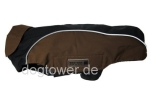 Regenjacke Easy-Rain, schwarz-kastanie