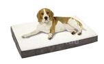 Hundematratze Ortho Bed, eckig, grau