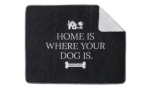 Hundedecke Home Is Where Your Dog Is