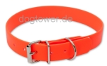 Hundehalsband Biothane Orange