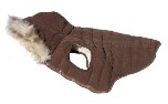 Hundemantel Aspen Parka, chocolate