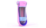 Little Chonk Hundetrinkflasche aus Ecozen + Silikon, zuckerwatte (pink/lila)