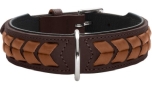 Hunter Halsband El Paso dunkelbraun/schwarz