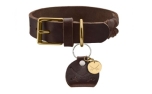 Hunter Halsband Sansibar Solid, dunkelbraun