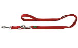 Hunter Hundeleine Vario Basic, bordeaux