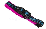 Hurtta Hundehalsband, pink/ozean