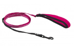 Hutta Soft Grip Stretch Leash, cherry