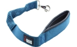 I-DOG Elastische Leine COMFORT blau