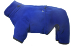 IQO Thermo-Fleece Hundeoverall, marineblau
