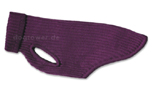 iqo Hundepullover 100% Merinowolle, aubergine