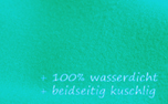 iqo wasserdichte Hundedecke türkis, für inkontinente Hunde