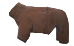 iqo XW Thermo-Fleece Hundeoverall, schoko