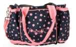 Jacson Trainingstasche für Hundehalter navy/pink