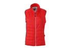 James & Nicholson Damen Hybrid Weste, light-red/silver