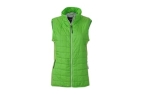 James & Nicholson Damen Hybrid Weste, spring-green/silver