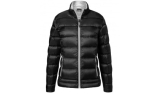 James & Nicholson Damen Leicht-Daunenjacke, black/silver