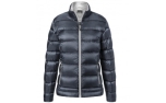 James & Nicholson Damen Leicht-Daunenjacke, navy/silver