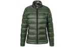 James & Nicholson Damen Leicht-Daunenjacke, olive/camouflage