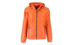 James & Nicholson Damen Regenjacke, orange/carbon