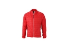 James & Nicholson Herren Hybrid Jacke, light-red/silver