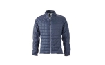James & Nicholson Herren Hybrid Jacke, navy/silver