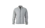 James & Nicholson Herren Hybrid Jacke, silver/silver