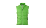 James & Nicholson Herren Hybrid Weste, spring-green/silver