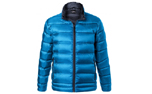 James & Nicholson Herren Leicht-Daunenjacke, blue/navy