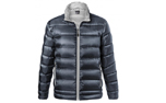 James & Nicholson Herren Leicht-Daunenjacke, navy/silver