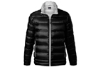 James & Nicholson Herren Leicht-Daunenjacke, yellow/silver