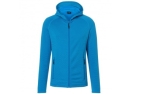 James & Nicholson Herren Stretchfleece Jacke, bright-blue/navy