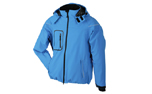 James & Nicholson Herren Winter Softshelljacke, aqua