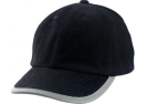 James & Nicholson Reflex Cap, black