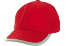 James & Nicholson Reflex Cap, red