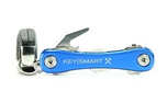 KEYSMART Rugged Schlüsselhalter (Aluminium), blau