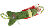 KONG Knots Tugger Frosch Frog Hundespielzeug