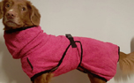 DRYUP cape Hundebademantel MINI, pink