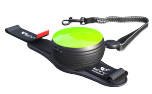 Lishinu Bungee Roll- Hundeleine, grün