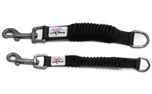 Long Paws Bungee Leash Extender Hundeleine, schwarz