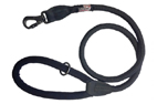 Long Paws Comfort Rope Hundeleine, schwarz