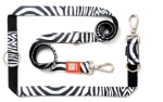Max & Molly Original Multifunktionsleine, Zebra Classic