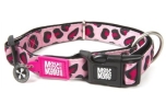 Max & Molly Original Smart ID Hundehalsband, Leopard Pink